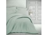 Biancheria Da Letto In Raso Francese Con Riga 1+2, 240X200, 70X90Cm Olive