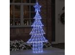 Albero Di Natale Vidaxl Con 240 Led Blu 180 Cm In Acrilico
