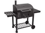Carrello Per Barbecue - Barbecue A Carbonella Xxl - Affumicatore - Houtskoolgrill - Con Rotelle, Maniglia In Acciaio Inox, Griglia E Termometro