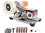 Mini Levigatrice A Nastro, Velocità Regolabile, Utensile A Doppia Funzione, Alimentazione 220V, , Design Compatto