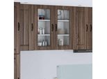 Vidaxl Armadio Da Cucina 2 Pezzi Effetto Rovere Marrone 40 X 31 X 80 Cm