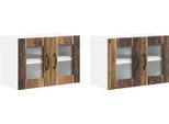 Syfax™ Mobile Da Cucina 2 Pcs Legno Vecchio 60 X 31 X 40 Cm