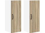 Syfax™ Mobile Da Cucina 2 Pcs Rovere Sonoma 30 X 31 X 80 Cm