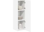 Vidaxl Armadio Da Cucina Bianco Lucido 30 X 31 X 100 Cm Materiale A Base Di Legno