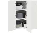 Vidaxl Armadio Da Cucina Bianco Lucido 57 X 57 X 80 Cm Materiale A Base Di Legno
