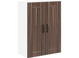 Vidaxl Mobiletto Da Cucina In Rovere Marrone 60 X 31 X 80 Cm Materiale A Base Di Legno