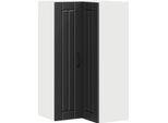 Vidaxl Armadio Da Cucina Nero 57 X 57 X 100 Cm Materiale A Base Di Legno