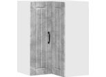 Vidaxl Armadio Da Cucina Grigio Cemento 57 X 57 X 80 Cm Materiale A Base Di Legno