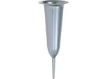 Vaso A Spiga 10Pz Argento 28Cm