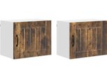 Syfax™ Mobile Da Cucina 2 Pcs Rovere Fumé 50 X 31 X 40 Cm