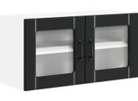Vidaxl Armadio Da Cucina Nero 80 X 31 X 40 Cm In Legno