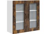 Vidaxl Armadio Da Cucina In Rovere Affumicato 80 X 31 X 80 Cm Materiale A Base Di Legno