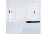 Vidaxl Armadio Da Cucina Bianco Lucido 40 X 31 X 80 Cm Materiale A Base Di Legno