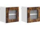 Syfax™ Mobile Da Cucina Kalmar 2 Pcs Rovere Fumé 40 X 31 X 40 Cm
