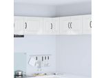 Vidaxl Armadio Da Cucina Bianco Lucido 57 X 57 X 40 Cm Materiale A Base Di Legno