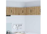 Vidaxl Armadio Da Cucina Artisan Oak 57 X 57 X 40 Cm Materiale A Base Di Legno