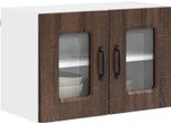 Vidaxl Mobiletto Da Cucina In Rovere Marrone 60 X 31 X 40 Cm Materiale A Base Di Legno