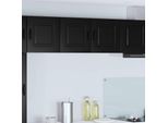 Vidaxl Armadio Da Cucina Con Ripiano Nero 80 X 31 X 40 Cm Materiale A Base Di Legno