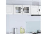 Vidaxl Armadio Da Cucina Bianco Lucido 80 X 31 X 40 Cm Materiale A Base Di Legno