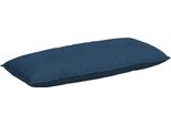 Vidaxl Cuscino Schienale Blu 120 X 19 X 50 Cm In Tessuto