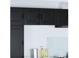 Vidaxl Mobiletto Da Cucina 2 Pezzi Nero 40 X 31 X 40 Cm Materiale A Base Di Legno