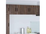 Vidaxl Mobiletto Da Cucina In Rovere Marrone 60 X 31 X 40 Cm Materiale A Base Di Legno