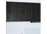 Vidaxl Armadio Da Cucina Con Ripiano Nero 30 X 31 X 80 Cm Materiale A Base Di Legno