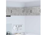 Vidaxl Armadio Da Cucina Grigio Cemento 57 X 57 X 40 Cm Materiale A Base Di Legno