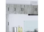Vidaxl Mobile Da Cucina Kalmar 2 Pezzi Grigio Sonoma 30 X 31 X 40 Cm