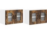 Syfax™ Mobile Da Cucina Kalmar 2 Pcs Rovere Fumé 60 X 31 X 40 Cm