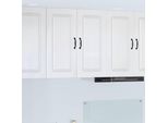 Vidaxl Armadio Da Cucina Bianco Lucido 80 X 31 X 80 Cm Materiale A Base Di Legno