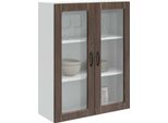 Vidaxl Mobiletto Da Cucina In Rovere Marrone 80 X 31 X 100 Cm Materiale A Base Di Legno