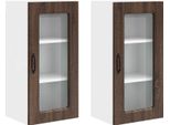 Syfax™ Mobile Da Cucina Kalmar 2 Pcs Rovere Marrone 40 X 31 X 80 Cm