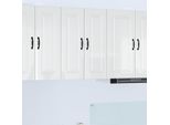 Vidaxl Armadio Da Cucina Bianco Lucido 60 X 31 X 80 Cm Materiale A Base Di Legno