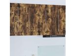 Vidaxl Mobiletto Da Cucina In Rovere Fumé 50 X 31 X 80 Cm Materiale In Legno