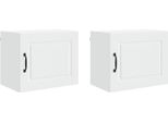 Syfax™ Mobile Da Cucina 2 Pcs Bianco 50 X 31 X 40 Cm Legno Multistrato