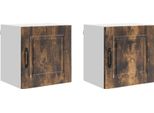 Syfax™ Mobile Da Cucina Con Porta 2 Pcs Rovere Fumé 40 X 31 X 40 Cm