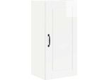 Vidaxl Armadio Da Cucina Bianco Lucido 40 X 31 X 80 Cm Materiale A Base Di Legno