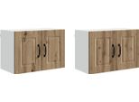 Syfax™ Mobile Da Cucina 2 Pcs Rovere Artigianale 60 X 31 X 40 Cm