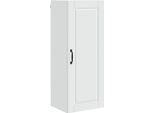 Vidaxl Armadio Da Cucina Con Ripiano Bianco 40 X 31 X 100 Cm Materiale A Base Di Legno