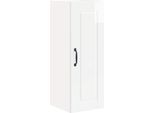 Vidaxl Armadio Da Cucina Bianco Lucido 30 X 31 X 80 Cm Materiale A Base Di Legno