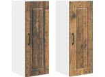 Syfax™ Mobile Da Cucina Con Porta 2 Pcs Legno Vecchio 30 X 31 X 80 Cm