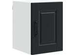 Vidaxl Mobiletto Da Cucina Con Ripiano Nero 30 X 31 X 40 Cm Materiale In Legno