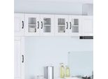 Vidaxl Armadio Da Cucina Bianco Lucido 60 X 31 X 40 Cm Materiale A Base Di Legno