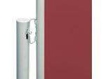 Vidaxl Tenda Laterale Estensibile 180X600 Cm Rosso