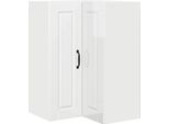 Vidaxl Armadio Da Cucina Bianco Lucido 57 X 57 X 80 Cm Materiale A Base Di Legno