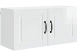 Vidaxl Armadio Da Cucina Bianco Lucido 80 X 31 X 40 Cm Materiale A Base Di Legno