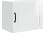 Vidaxl Armadio Da Cucina Bianco Lucido 50 X 31 X 40 Cm Materiale A Base Di Legno