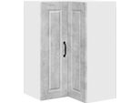 Vidaxl Armadio Da Cucina Con Anta Grigio Cemento 57 X 57 X 80 Cm Materiale A Base Di Legno