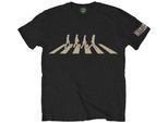 The Beatles - Maglietta "Abbey Road"" Per Uomo/Donna Unisex RO2340 (Xl) (Nero)"